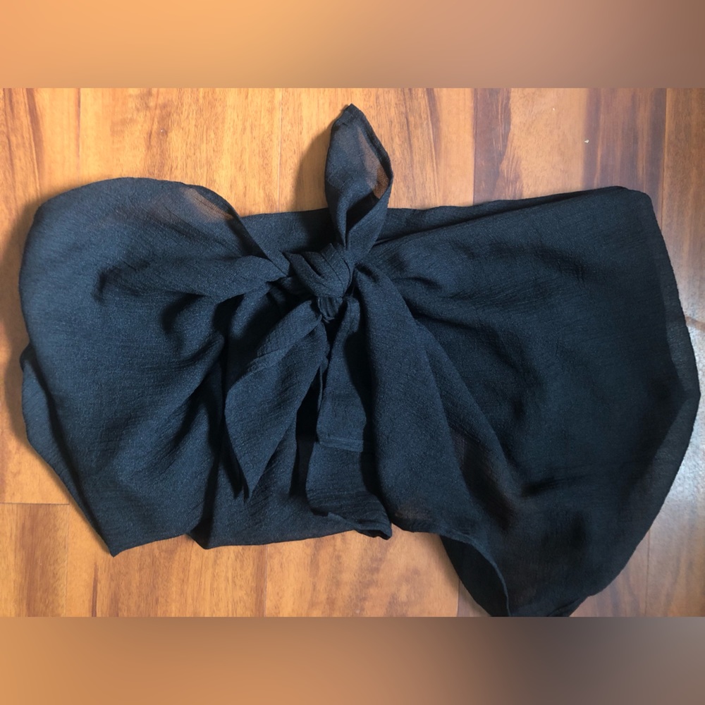 Swim coverup black